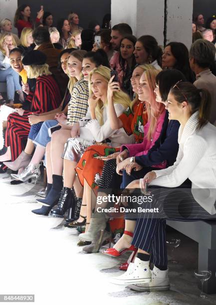 Zawe Ashton, Vicky McClure, Sophie Simnett, Georgina Campbell, Nell Hudson, Amber Anderson, Sabine Getty, Alice Naylor-Leyland, Mary Charteris and...