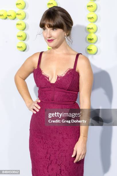 Actress Martha MacIsaac arrives for the Premiere Of Fox Searchlight Pictures' "Battle Of The Sexes" at Regency Village Theatre on September 16, 2017...