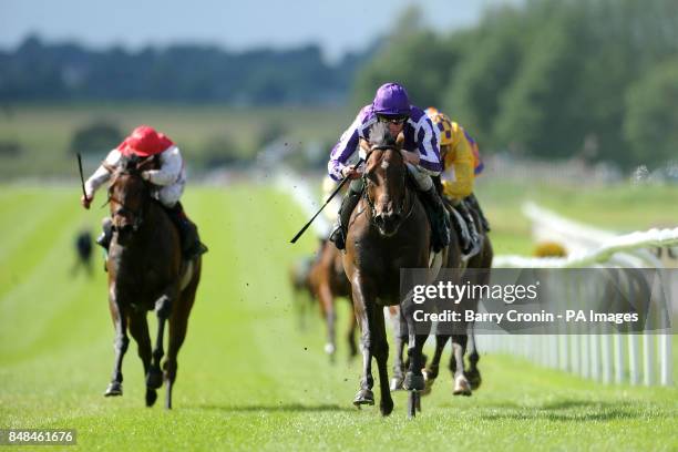 Pedro the Great ridden by James Heffernan wins The Keeneland Phoenix Stakes during the Keeneland Phoenix Stakes day at Curragh Racecourse, Co....