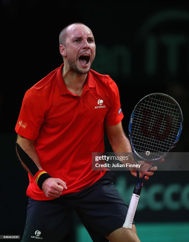 Belgium v Australia - Davis Cup World Group Semi Final: Day 3