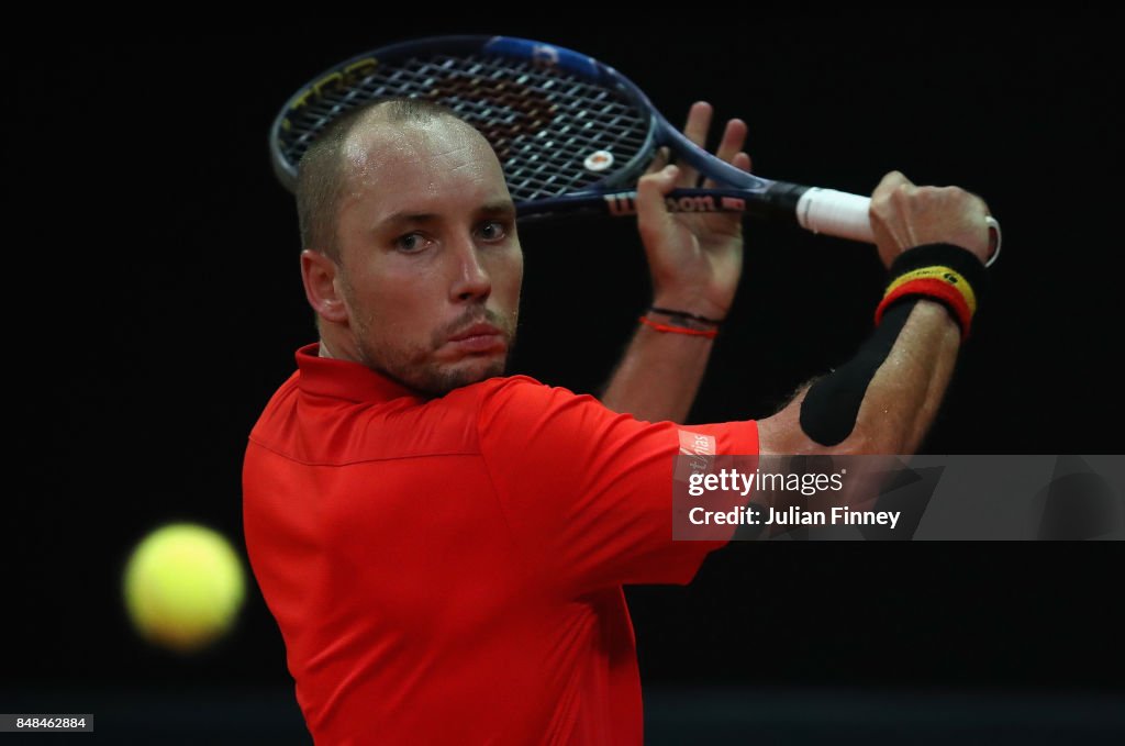 Belgium v Australia - Davis Cup World Group Semi Final: Day 3