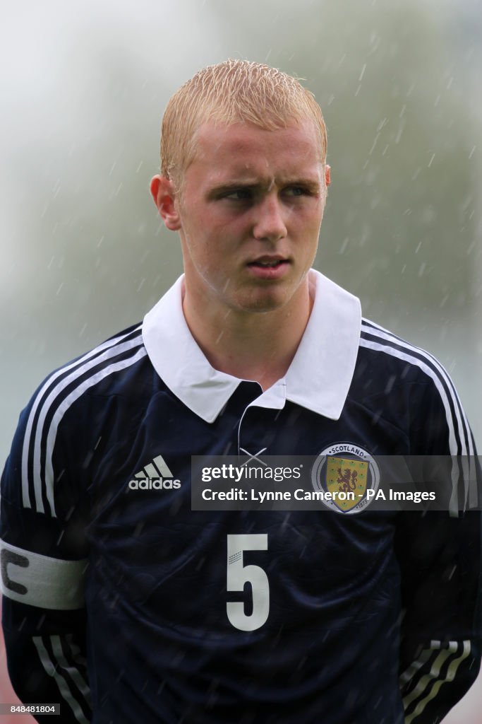 Soccer - International Challenge Match - Scotland U19 v Germany U19 - The Falkirk Stadium