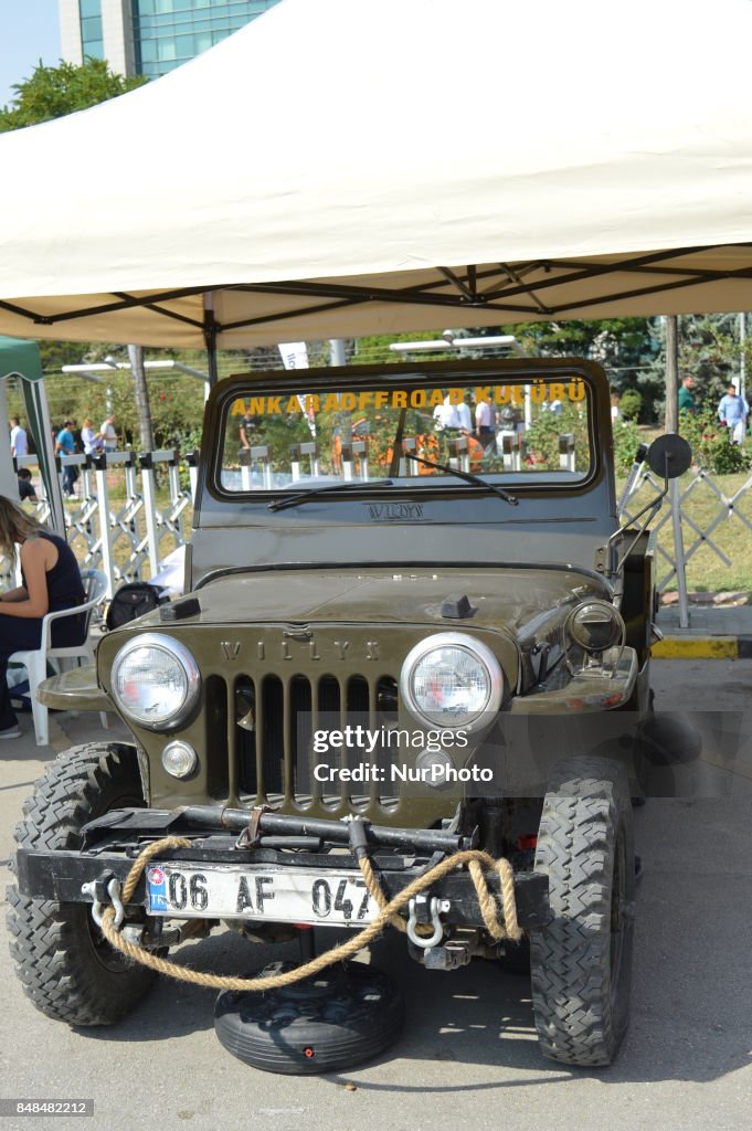 Open-Air Car Show in Ankara