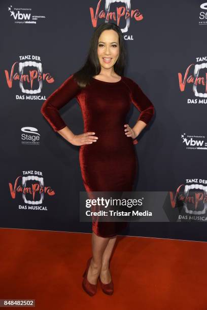Nandini Mitra attends the 'Tanz der Vampire' Musical Premiere at Stage Theater on September 17, 2017 in Hamburg, Germany.