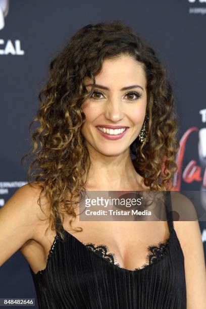 Nadine Menz attends the 'Tanz der Vampire' Musical Premiere at Stage Theater on September 17, 2017 in Hamburg, Germany.
