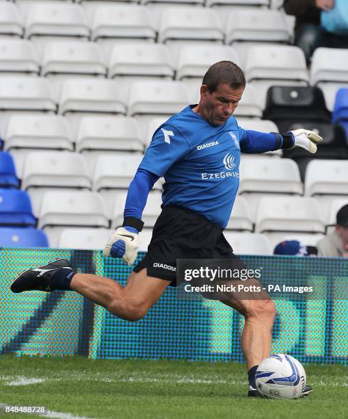 Birmingham City goalkeeping coach John Vaughan