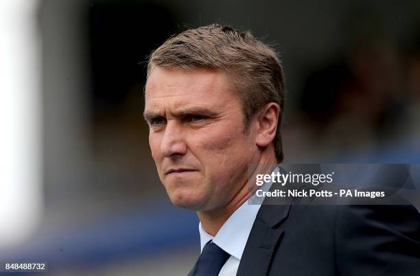 Birmingham City manager Lee Clark