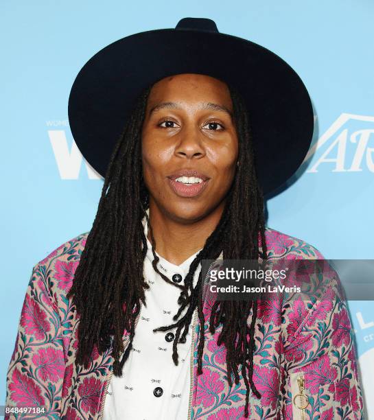 Actress Lena Waithe attends Variety and Women In Film's 2017 pre-Emmy celebration at Gracias Madre on September 15, 2017 in West Hollywood,...
