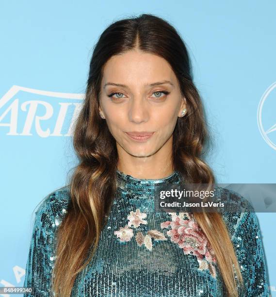 Actress Angela Sarafyan attends Variety and Women In Film's 2017 pre-Emmy celebration at Gracias Madre on September 15, 2017 in West Hollywood,...