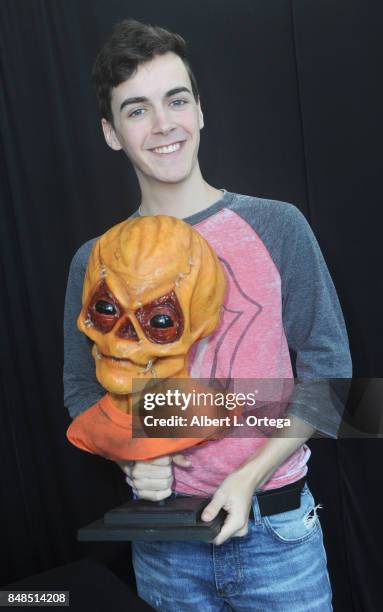 Actor Quinn Lord attends Day 2 of the 2017 Son Of Monsterpalooza Convention held at Marriott Burbank Airport Hotel on September 16, 2017 in Burbank,...
