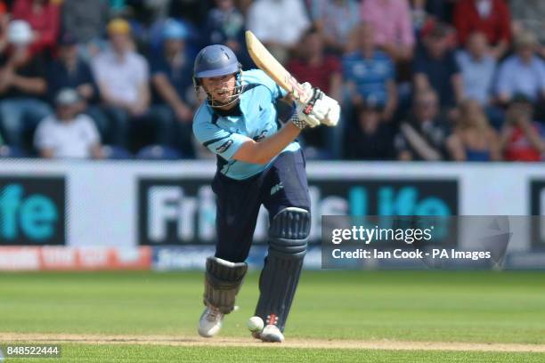 Sussex's Chris Nash in action during the Friends Life T20 Semi Final match at The SWALEC Stadium, Cardiff.