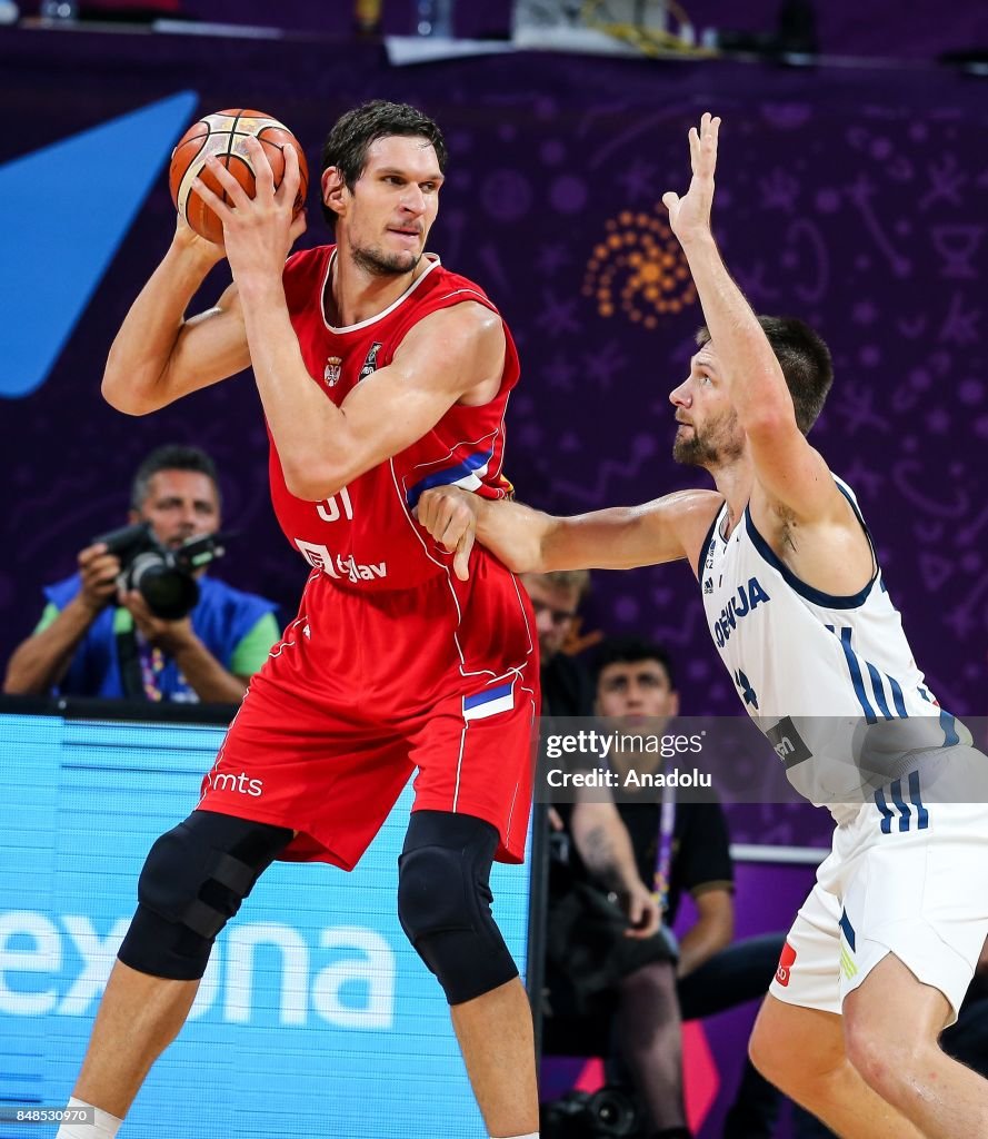 Slovenia vs Serbia : FIBA EuroBasket 2017