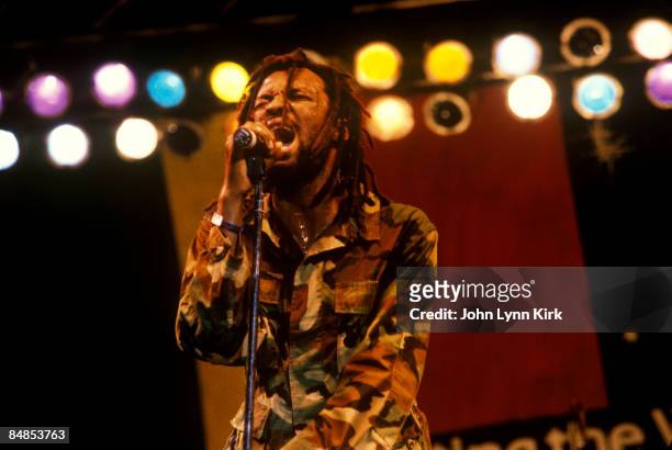 Photo of LUCKY DUBE, performing live on stage