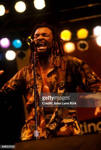 Photo of LUCKY DUBE, performing live on stage
