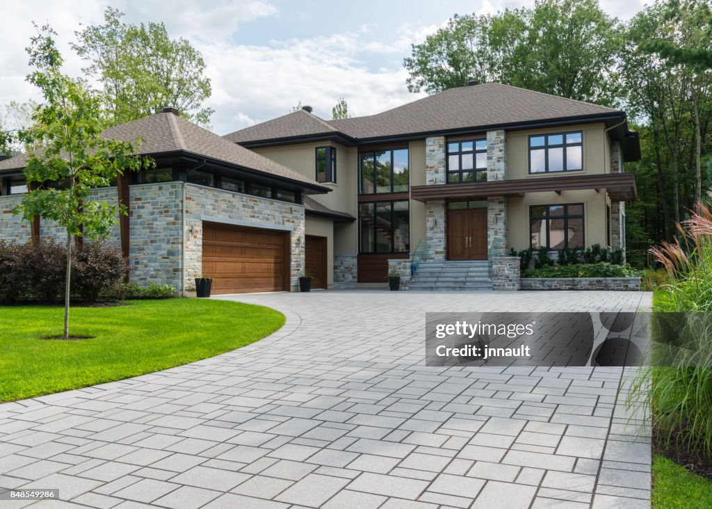 Droom huis, luxe huis, succes