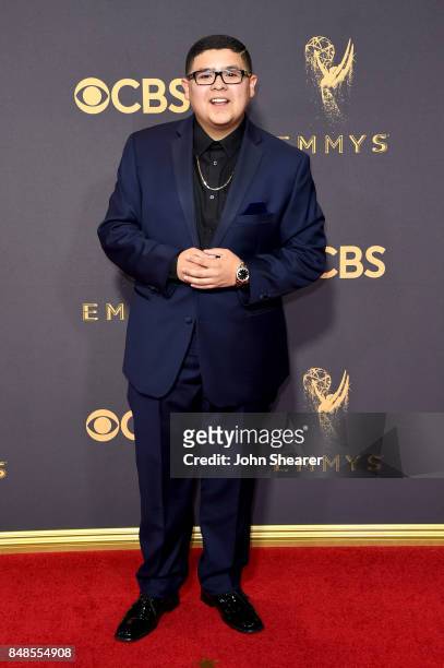Actor Rico Rodriguez attends the 69th Annual Primetime Emmy Awards at Microsoft Theater on September 17, 2017 in Los Angeles, California.