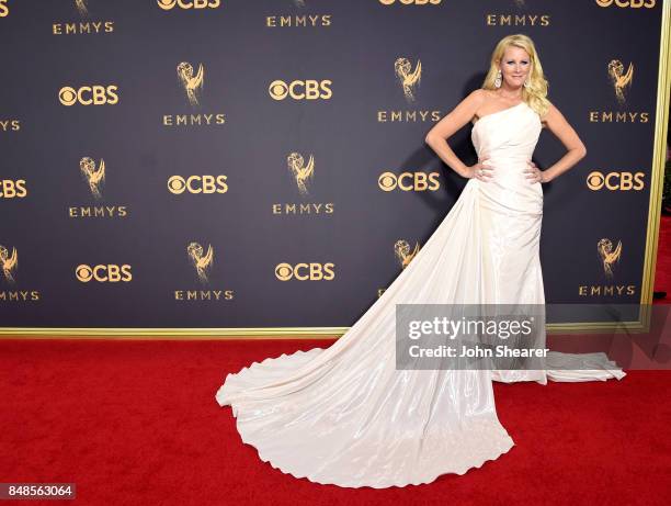 Personality Sandra Lee attends the 69th Annual Primetime Emmy Awards at Microsoft Theater on September 17, 2017 in Los Angeles, California.