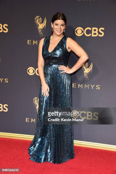 Personality Gail Simmons attends the 69th Annual Primetime Emmy Awards at Microsoft Theater on September 17, 2017 in Los Angeles, California.