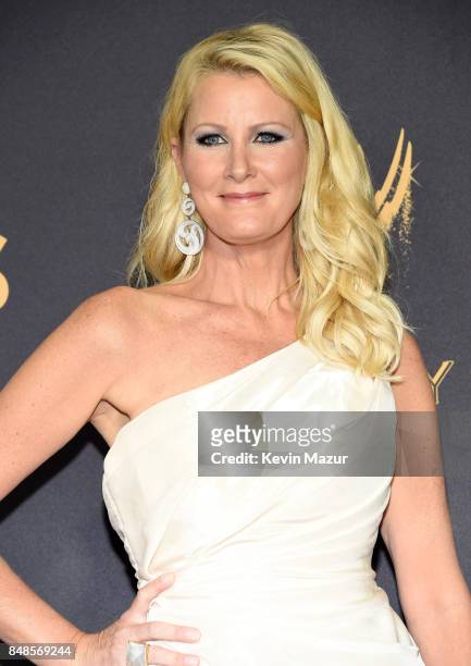 Personality Sandra Lee attends the 69th Annual Primetime Emmy Awards at Microsoft Theater on September 17, 2017 in Los Angeles, California.