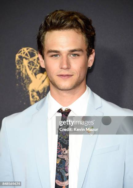 Actor Brandon Flynn attends the 69th Annual Primetime Emmy Awards at Microsoft Theater on September 17, 2017 in Los Angeles, California.