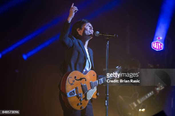Sharleen Spiteri of Texas performs live on stage at Royal Albert Hall on September 17, 2017 in London, England.