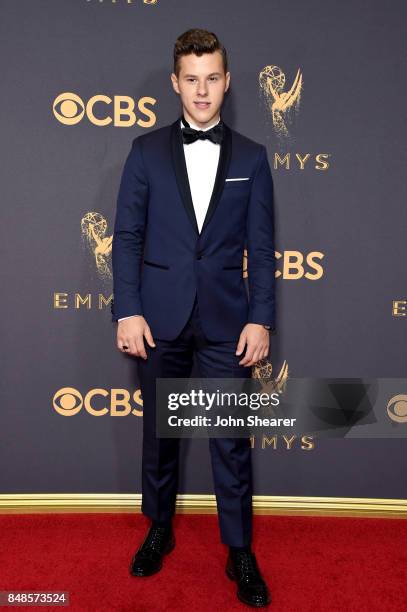 Actor Nolan Gould attends the 69th Annual Primetime Emmy Awards at Microsoft Theater on September 17, 2017 in Los Angeles, California.