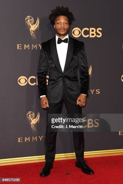 Actor Jermaine Fowler attends the 69th Annual Primetime Emmy Awards at Microsoft Theater on September 17, 2017 in Los Angeles, California.