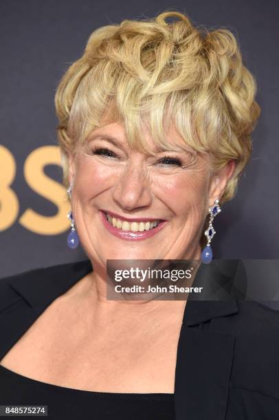 Actor Jayne Atkinson attends the 69th Annual Primetime Emmy Awards at Microsoft Theater on September 17, 2017 in Los Angeles, California.