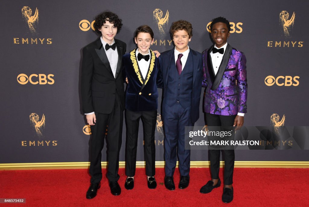 US-ENTERTAINMENT-TELEVISION-EMMYS-ARRIVALS