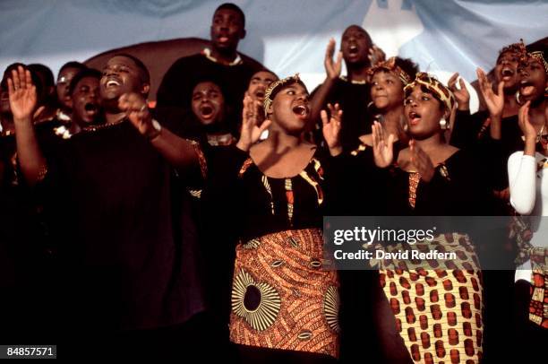 Circa 1970 Photo of GOSPEL; Kennedy Gospel Choir