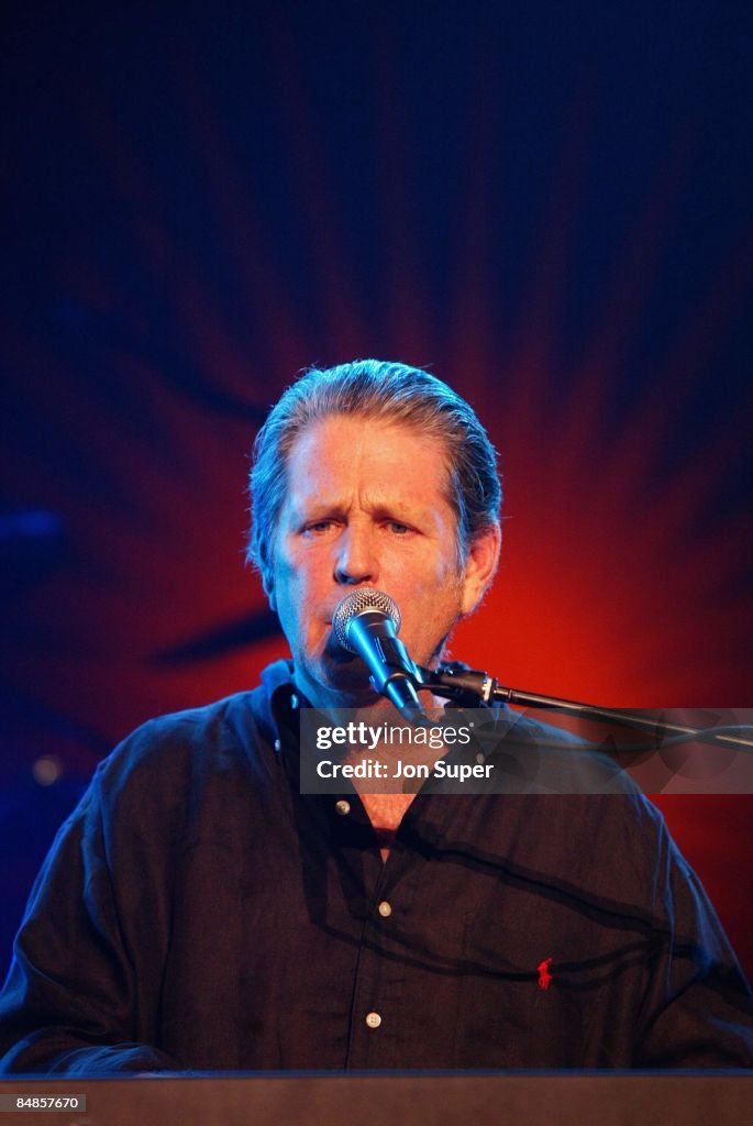 Photo Of Brian Wilson; Brian Wilson Of The Beachboys - Manchester