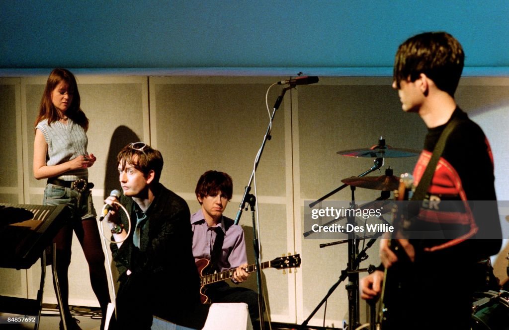 Photo of Steve MACKEY and PULP and Candida DOYLE and Mark WEBBER and Jarvis COCKER
