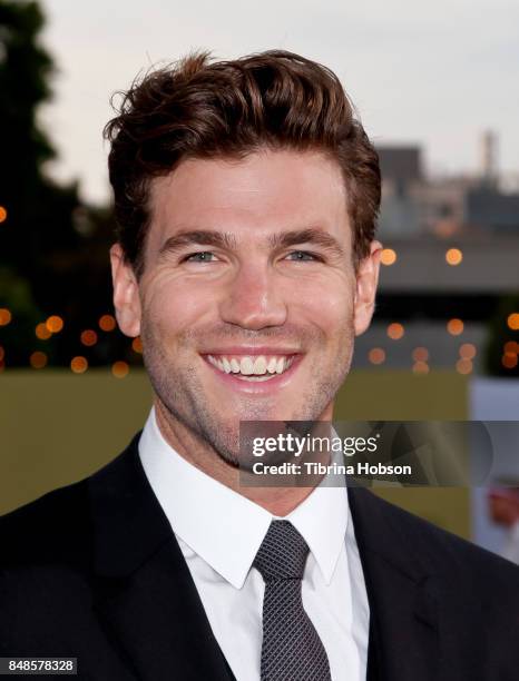 Austin Stowell attends the premiere of Fox Searchlight Picture 'Battle Of The Sexes' at Regency Village Theatre on September 16, 2017 in Westwood,...