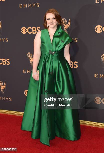 Actor Shannon Purser attends the 69th Annual Primetime Emmy Awards at Microsoft Theater on September 17, 2017 in Los Angeles, California.