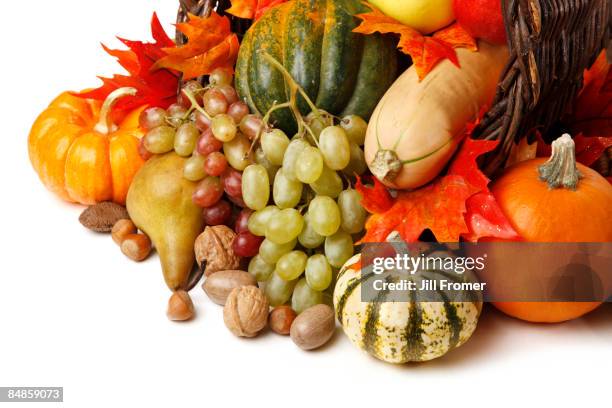 bountiful fall harvest - thanksgiving spill stock pictures, royalty-free photos & images