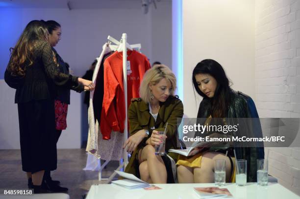 General view at the SABINNA/See Now Buy Now Event during London Fashion Week September 2017 on September 16, 2017 in London, England.