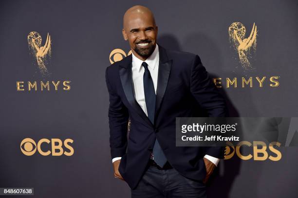 Actor Shemar Moore attends the 69th Annual Primetime Emmy Awards at Microsoft Theater on September 17, 2017 in Los Angeles, California.