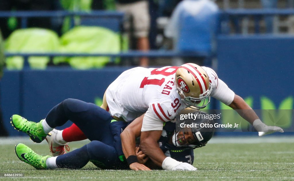 San Francisco 49ers v Seattle Seahawks