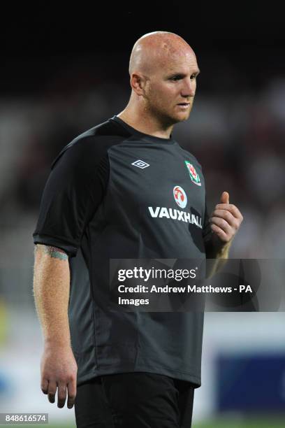 Wales coach John Hartson