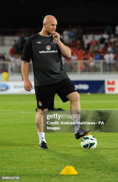 Wales coach John Hartson