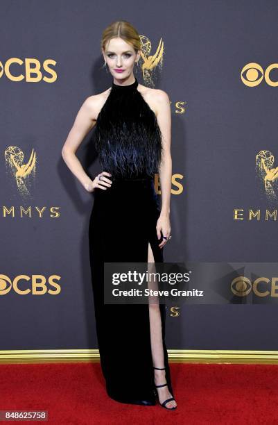 Lydia Hearst attends the 69th Annual Primetime Emmy Awards at Microsoft Theater on September 17, 2017 in Los Angeles, California.