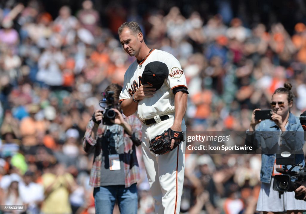 MLB: SEP 17 Diamondbacks at Giants