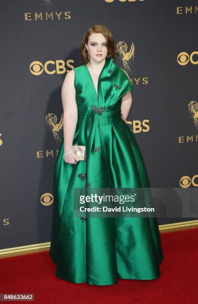 Actor Shannon Purser attends the 69th Annual Primetime Emmy Awards at Microsoft Theater on September 17, 2017 in Los Angeles, California.