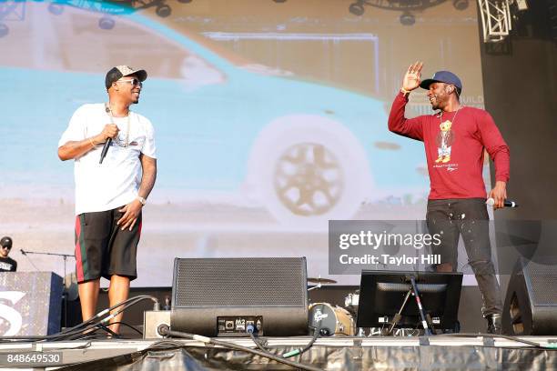 Nas performs onstage during Day 3 at The Meadows Music & Arts Festival at Citi Field on September 17, 2017 in New York City.