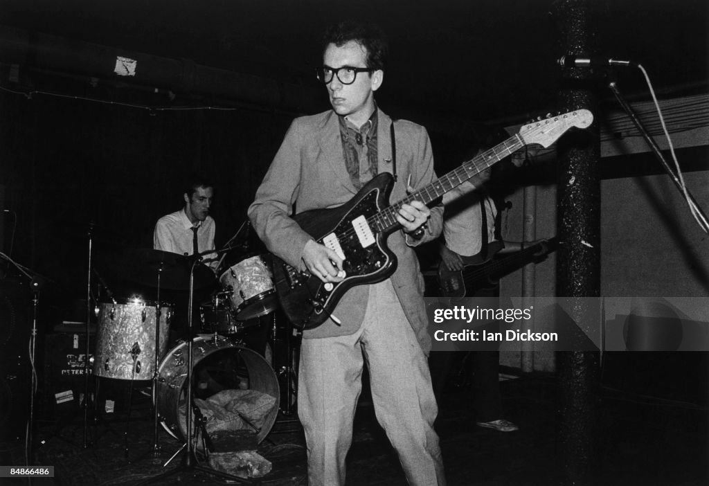 Photo of Elvis COSTELLO, Pete Thomas, Elvis Costello & Bruce Thomas