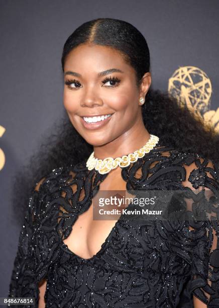 Gabrielle Union attends the 69th Annual Primetime Emmy Awards at Microsoft Theater on September 17, 2017 in Los Angeles, California.