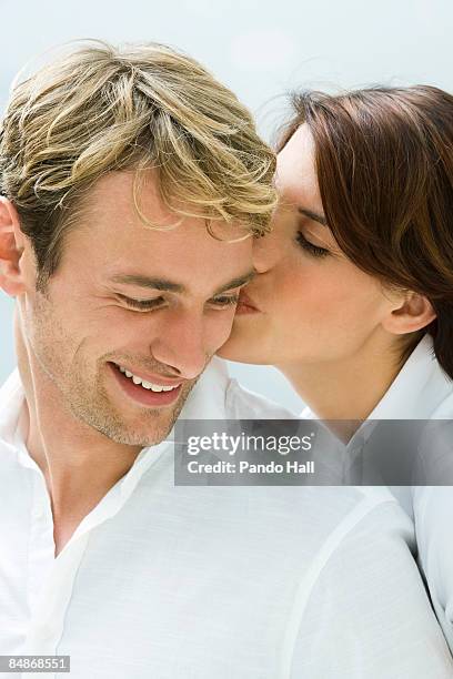Kissing 79 Young Couple Kissing In Hall Stock Photos, High-Res Pictures, and ...