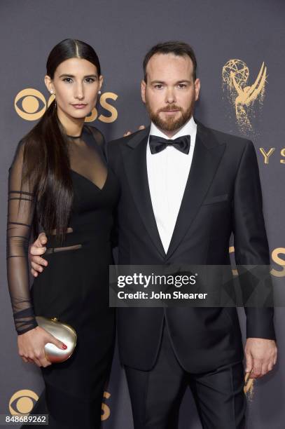 Producer Dana Brunetti and Alexandra Pakzad attend the 69th Annual Primetime Emmy Awards at Microsoft Theater on September 17, 2017 in Los Angeles,...