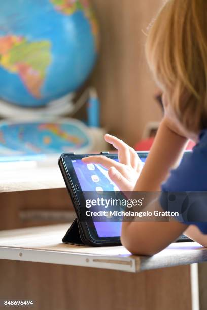 Kid Coding Tablet Trevignano Photos and Premium High Res Pictures - Getty Images