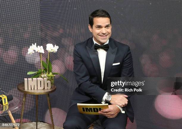 Host Dave Karger attends IMDb LIVE After the Emmys at Microsoft Theater on September 17, 2017 in Los Angeles, California.